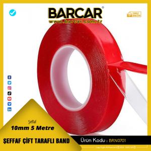 CS-BT010 İNCE ŞEFFAF ÇİFT TARAFLI BANT