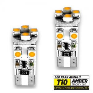 JSV LED T10 600MOD AMBER 37532