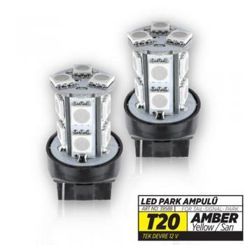 JSV LED T20 TEK DEVRE AMBER 39588