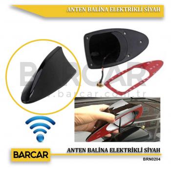 ANTEN BALİNA ELEKTRİKLİ SİYAH