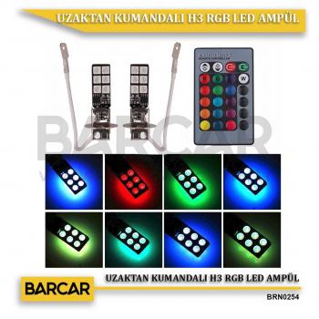 UZAKTAN KUMANDALI  H3 RGB LED AMPÜL