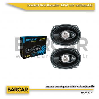 Sentinel Oval Hoparlör 400W 6x9 cm(Kapaklı)