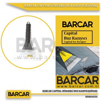 BARCAR CAPİTAL SÜNGERLİ BUZ KAZIYICI(SİYAH)