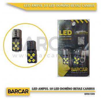 LED AMPUL 10 LED DOMİNO BEYAZ CANBUS PARK