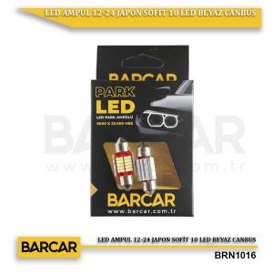 LED AMPUL 12-24 JAPON SOFİT 10 LED BEYAZ CANBUS