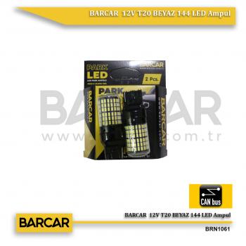 BARCAR  12V T20 BEYAZ 144 LED Ampul