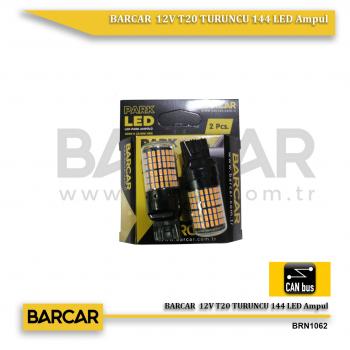 BARCAR  12V T20 TURUNCU 144 LED Ampul