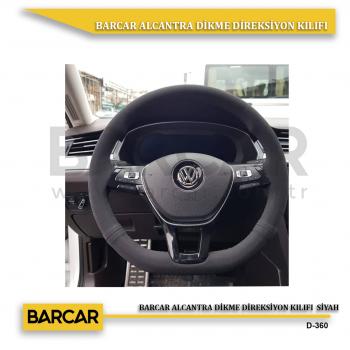 BARCAR ALCANTRA DİKME DİREKSİYON KILIFI