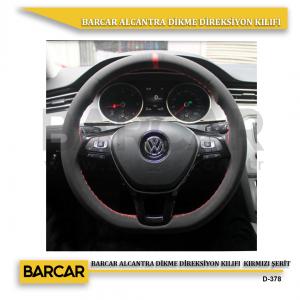 BARCAR ALCANTRA DİKME DİREKSİYON KILIFI