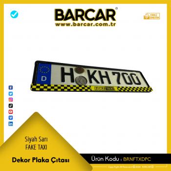 Fake Taxi Dekor Plakalık Çıtası (TWOM)