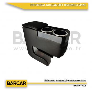 ÜNİVERSAL KOLÇAK ÇİFT BARDAKLI SİYAH