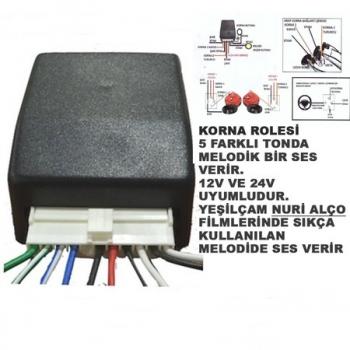 KORNA MODÜLÜ NURİ (6 FARKLI MELODİ) 12V