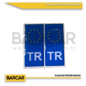 PLAKALIK STİCKER BAYRAK 3